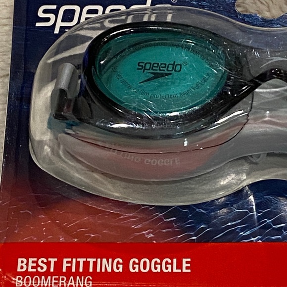 Speedo Adult (14+) Boomerang Comfortable Best Fitting Swim Goggles NWT - Picture 3 of 6